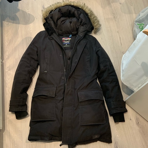 Aritzia TNA Bancroft Parka Winter Coat - Picture 2 of 6